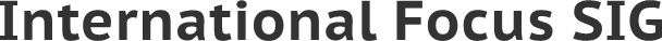 International Focus SIG International Focus SIG